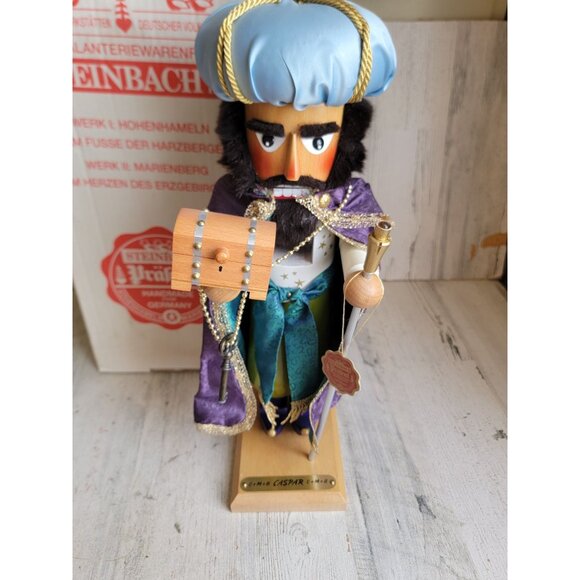 Steinbach Caspar nutcracker Wiseman Xmas collectible decor xmas - Picture 1 of 15